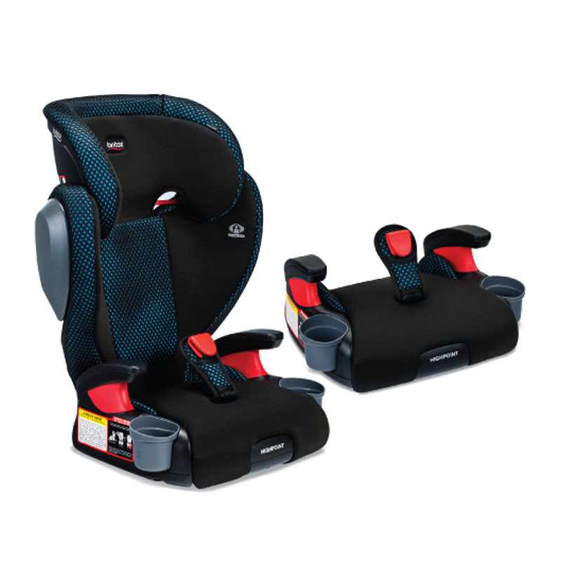 BRITAX Highpoint Backless US Booster Car Seat - Cool Flow Collection